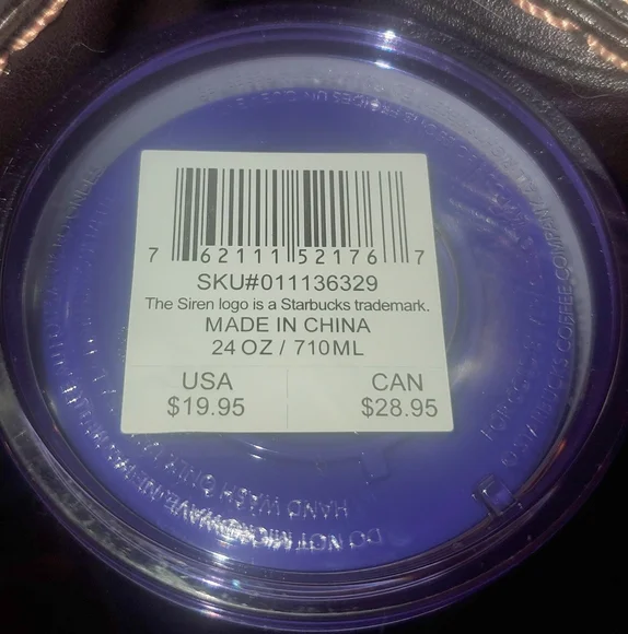 Starbucks GITD spooky eyes Halloween cup - Picture 2 of 3